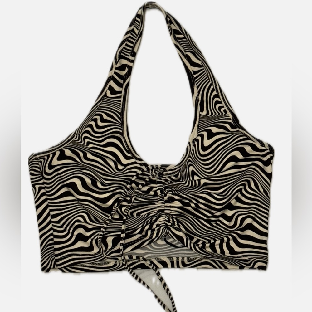 Tops, Brown and Zebra pattern